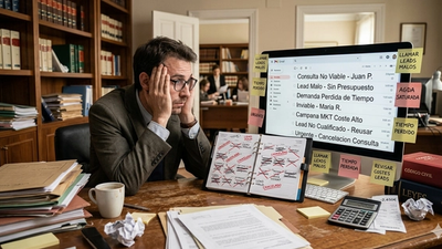 El Coste Real de un Lead Malo: Cuántas Horas Pierde tu Despacho Atendiendo Consultas que Nunca Van a Pagar