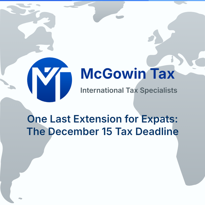 One Last Extension for Expats: The December 15 Tax Deadline