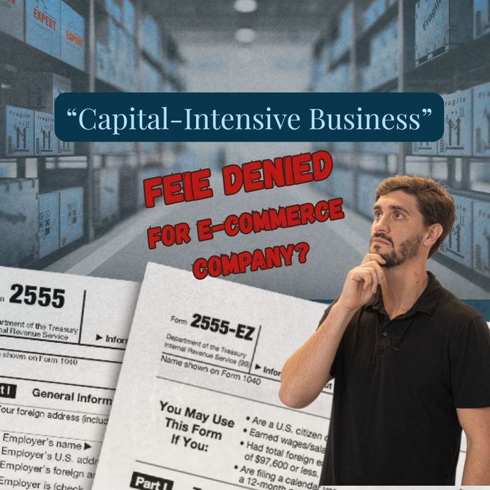 The Hidden FEIE Trap That Could Cost Product-Based Businesses $70,000