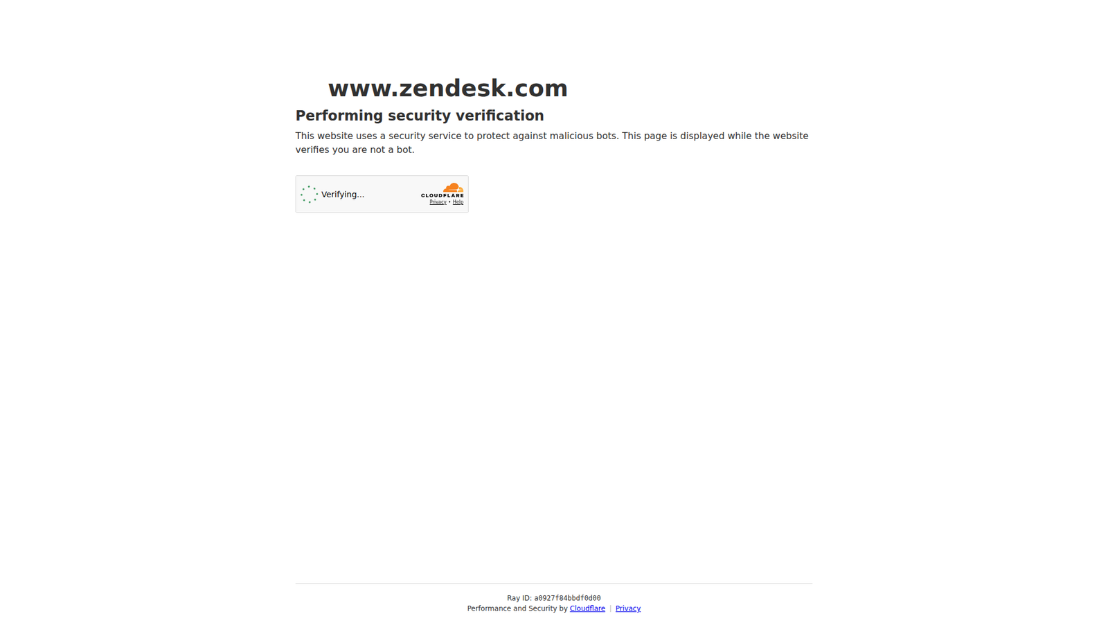 Screenshot of the Zendesk AI website