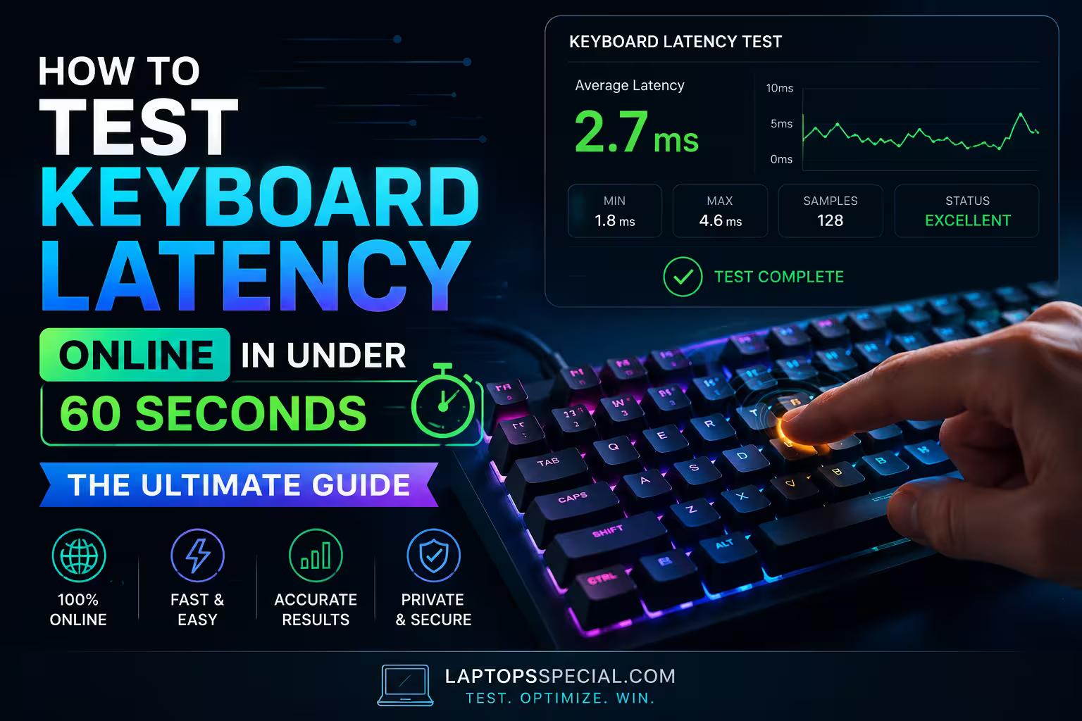 Test Keyboard Latency Online - Laptopsspecial.com