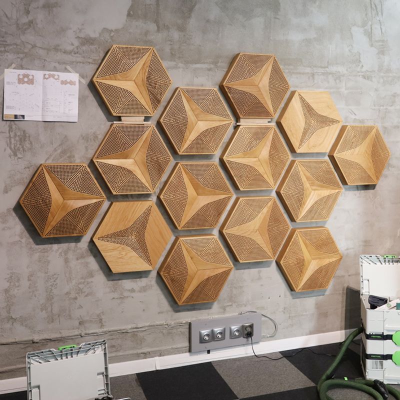 Perfekter Klang im Showroom: Akustikpaneele für Premium Sound in Sopot detail 2
