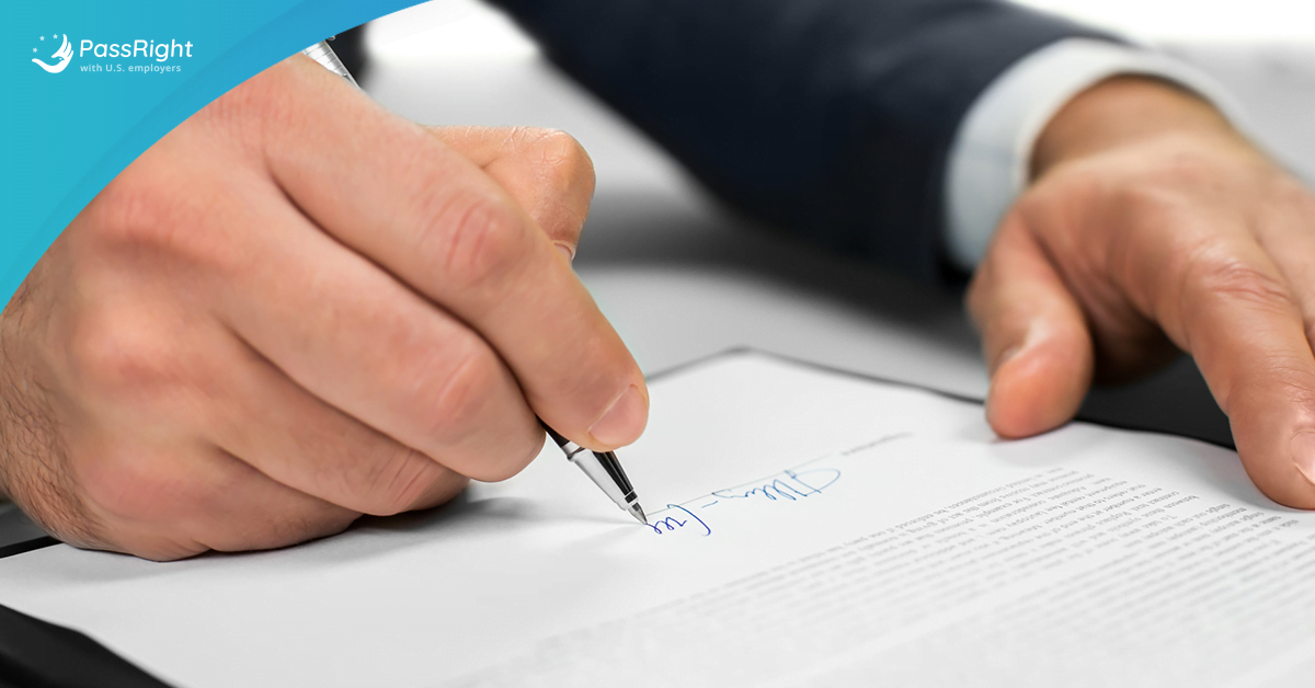 visa recommendation letter