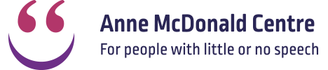 Smiley face logo for Anne McDonald Centre