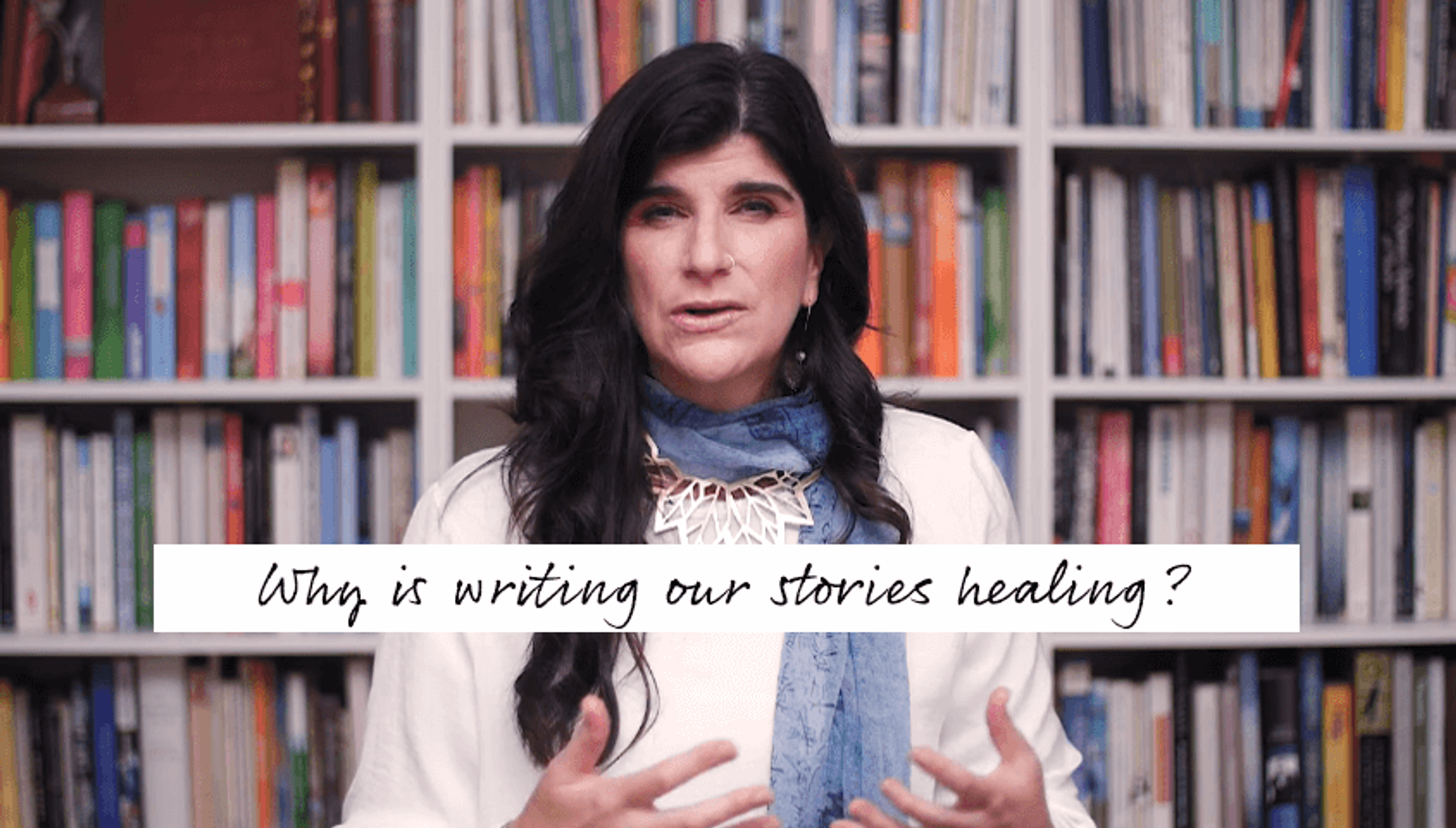 Why is writing our stories healing?