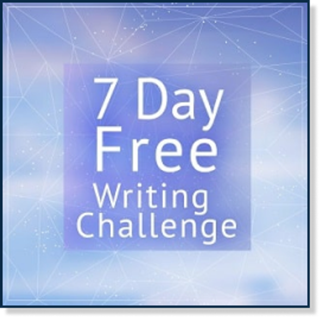 7 Day Free Writing Challenge