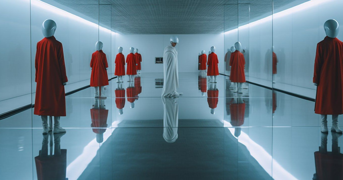 Sci-fi Mirror Room