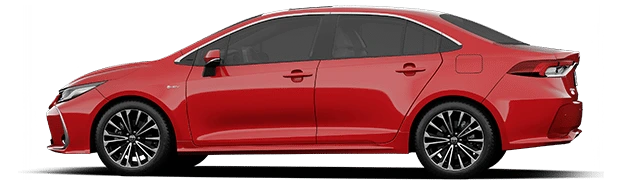 Corolla Hybrid — Vermelho Granada