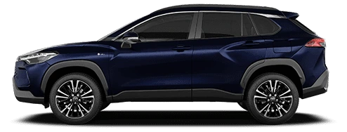 Corolla Cross Hybrid — Azul Topázio