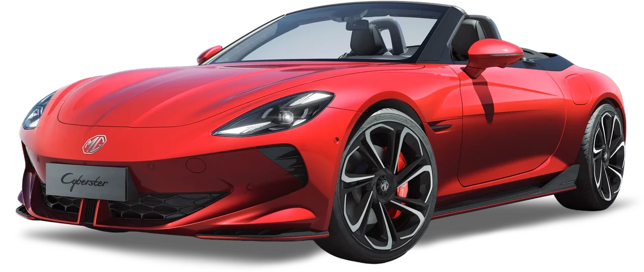 MG Cyberster — Vermelho Flare
