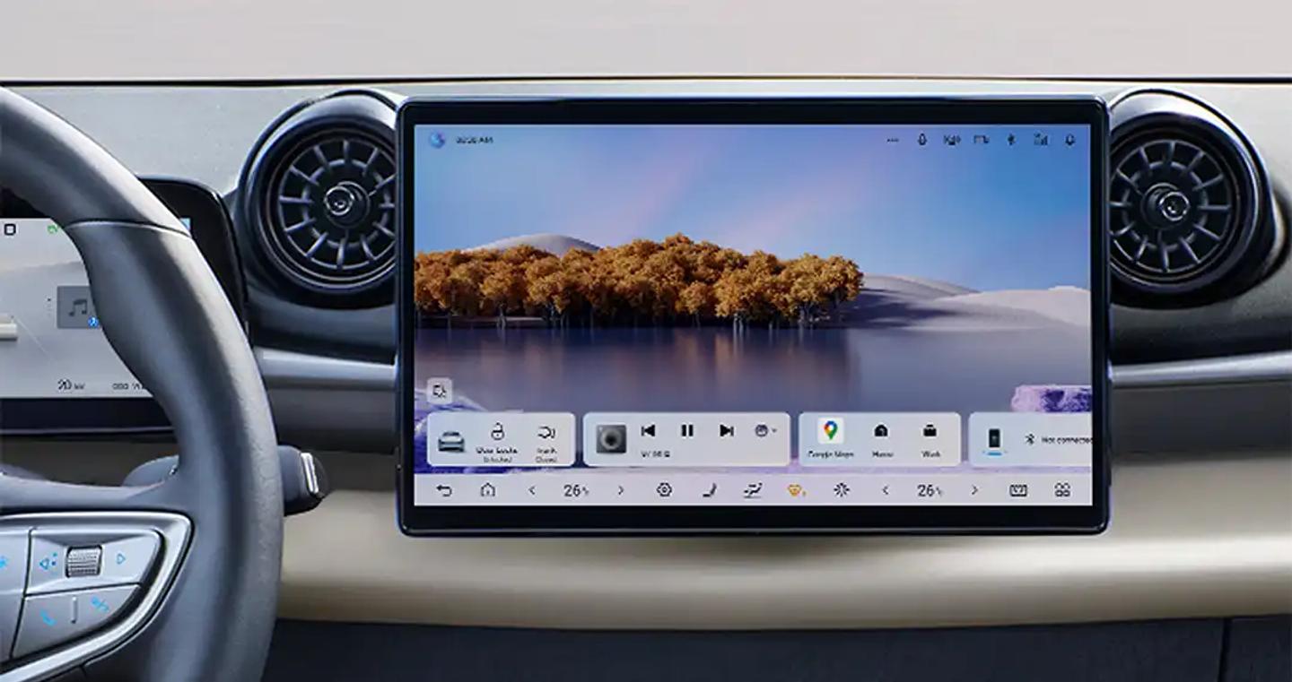 Tela touchscreen