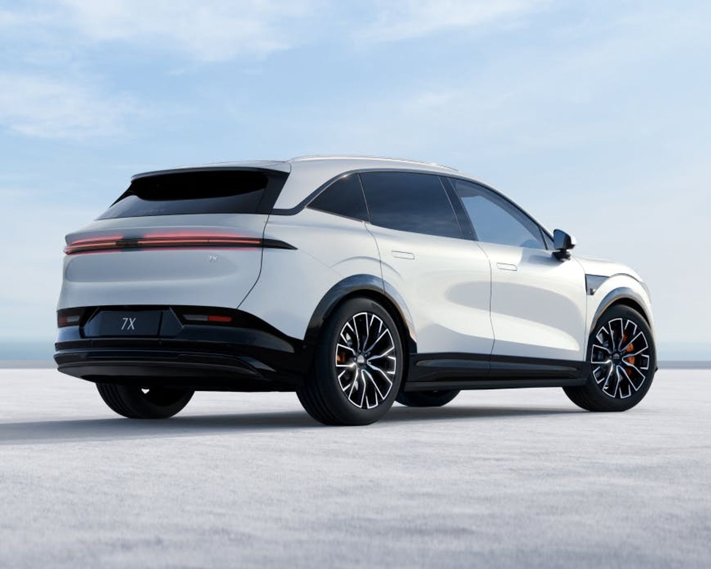 Silhueta Clássica de um SUV de Luxo