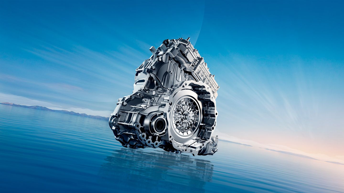 Motor elétrico de 204cv de potência e 310Nm de torque.