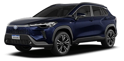 Corolla Cross Hybrid — Azul Topázio