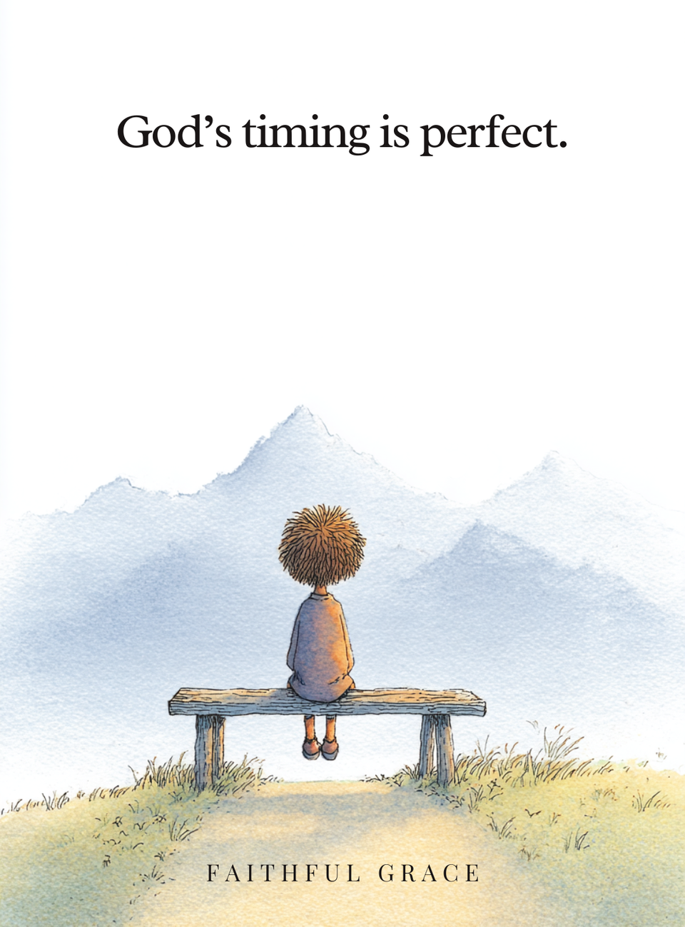 God’s timing is perfect