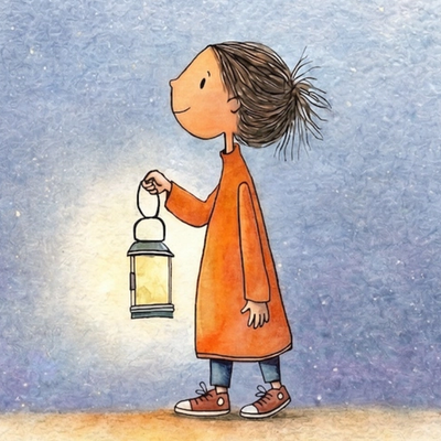 Hope lights the path one step at a time.