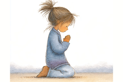 I'm beginning this year on my knees