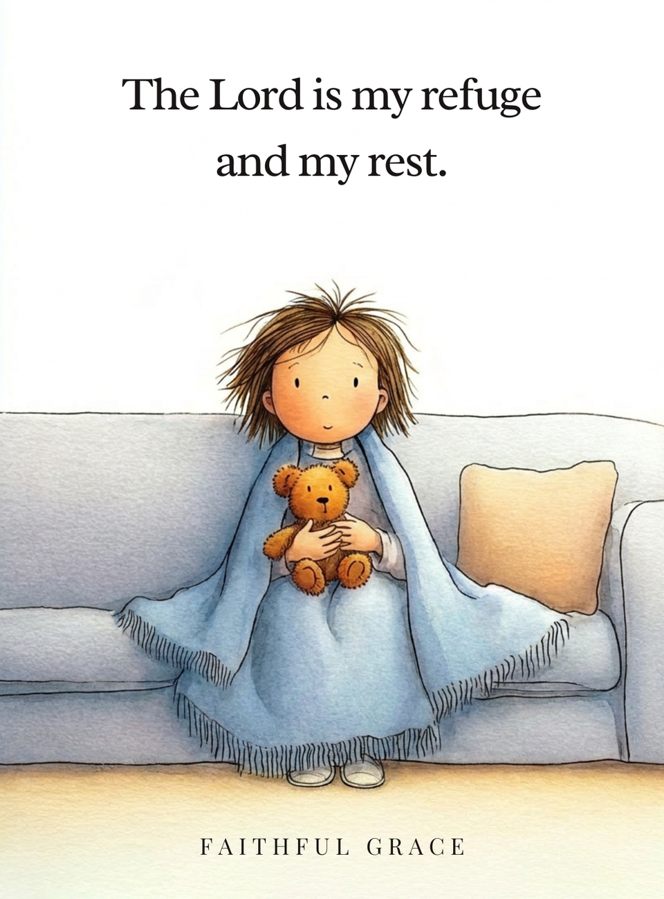 The Lord is my refuge and my rest.