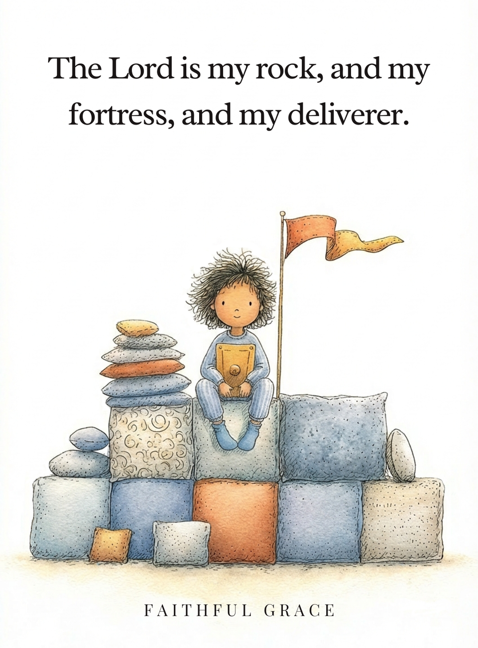 The Lord is my rock, my fortress, and my deliverer