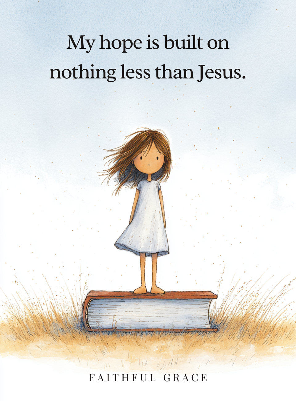 My hope is built on Jesus