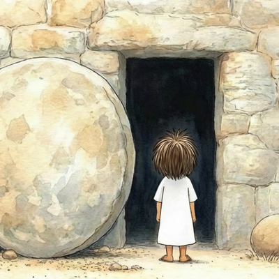 He is risen.
