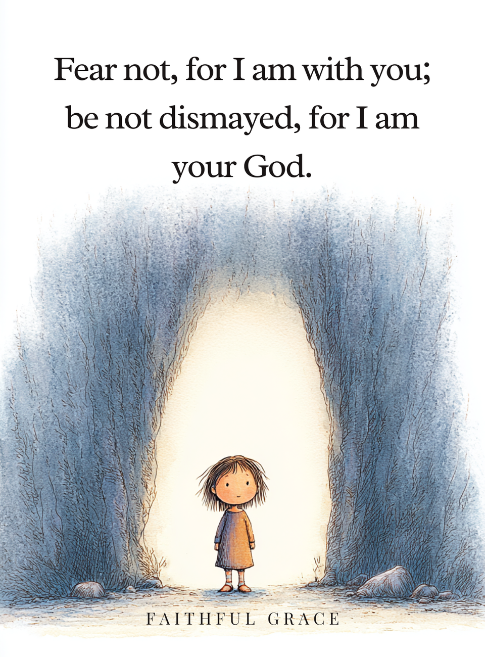 Fear not, for I am with you