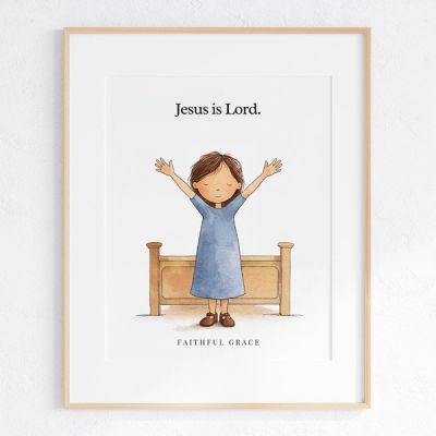 Jesus is Lord. - art print