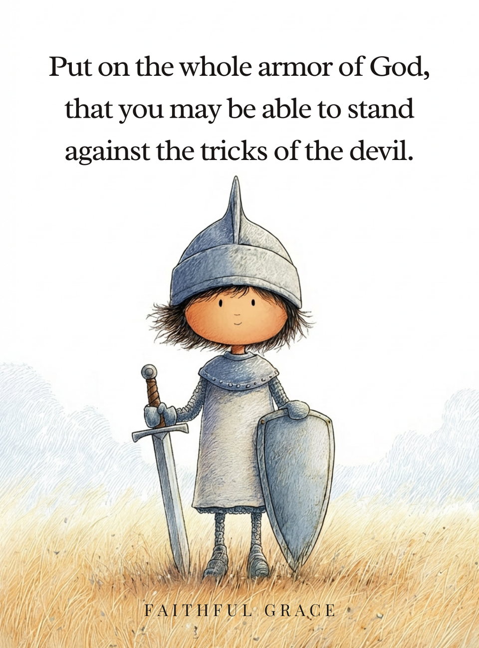 Put on the whole armor of God