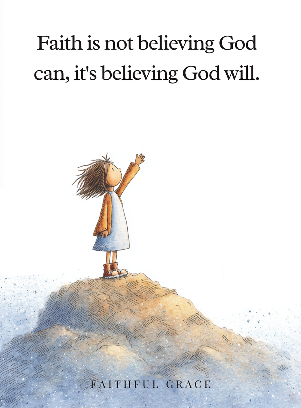 It's believing God will