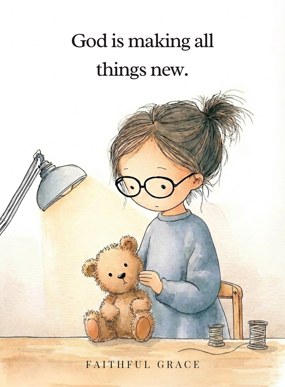 God is making all things new.