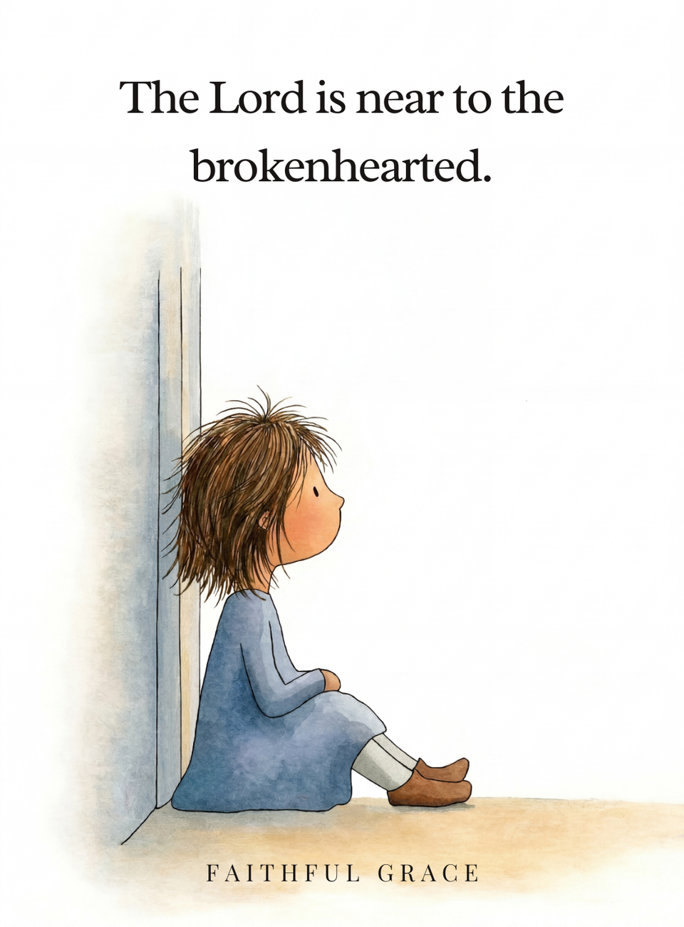 The Lord is near to the brokenhearted