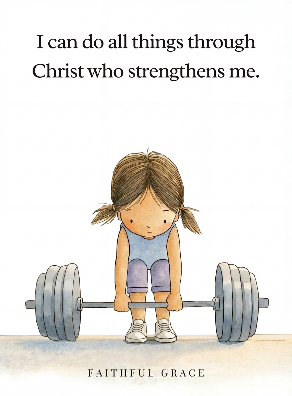 I can do all things through Christ who strengthens me