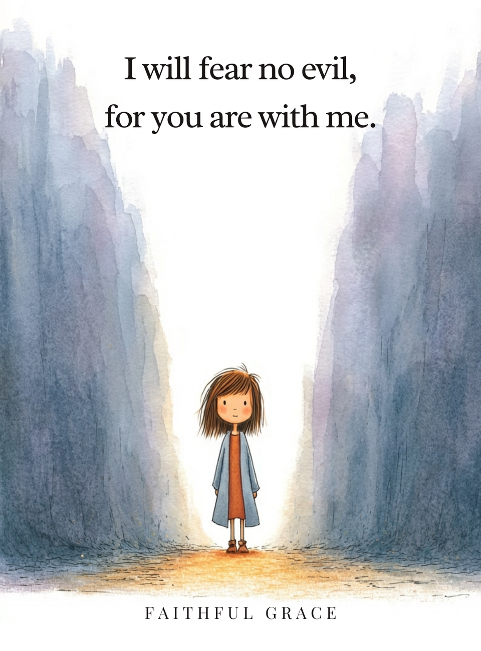 I will fear no evil, for you are with me