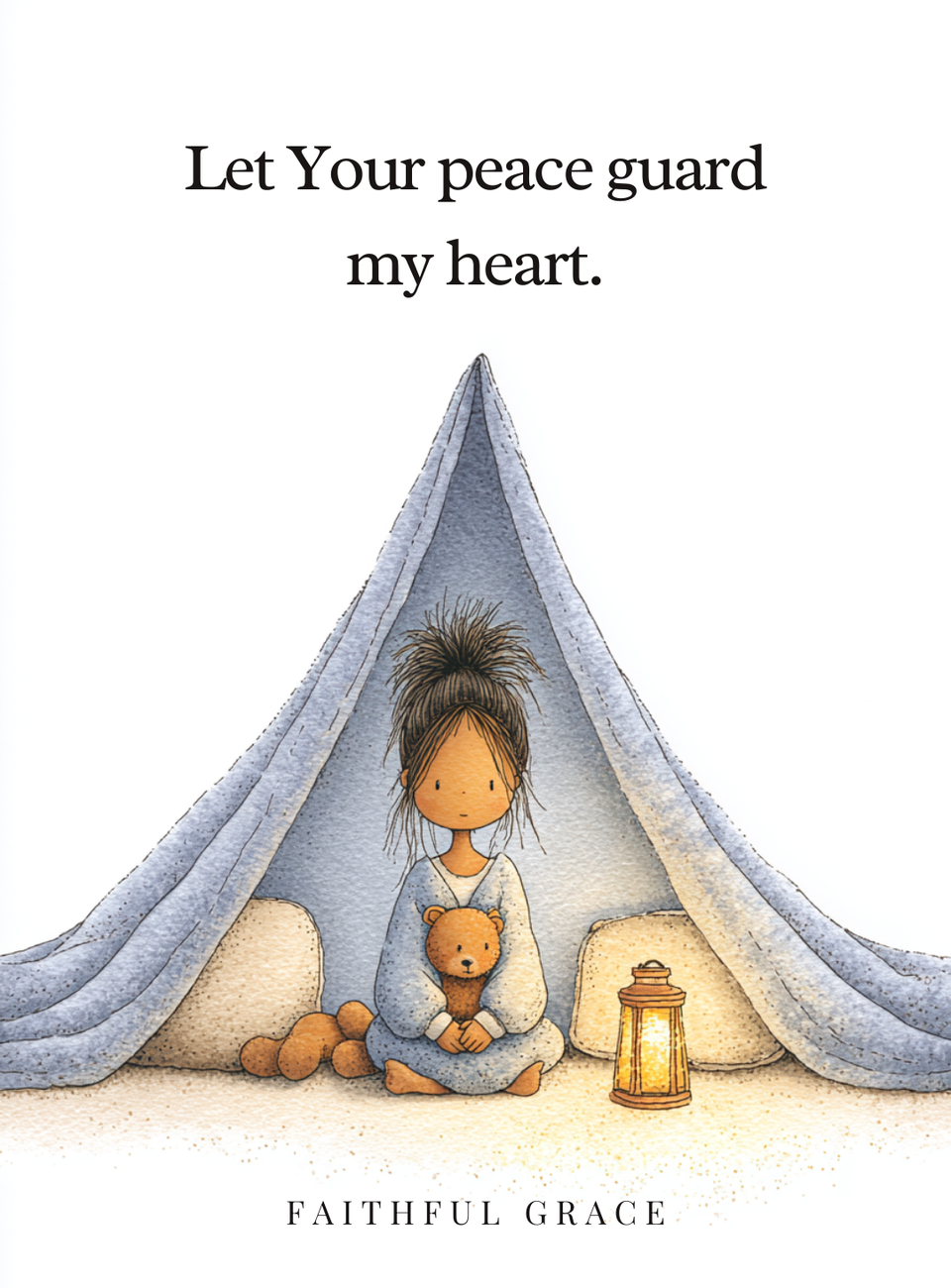 Let Your peace guard my heart