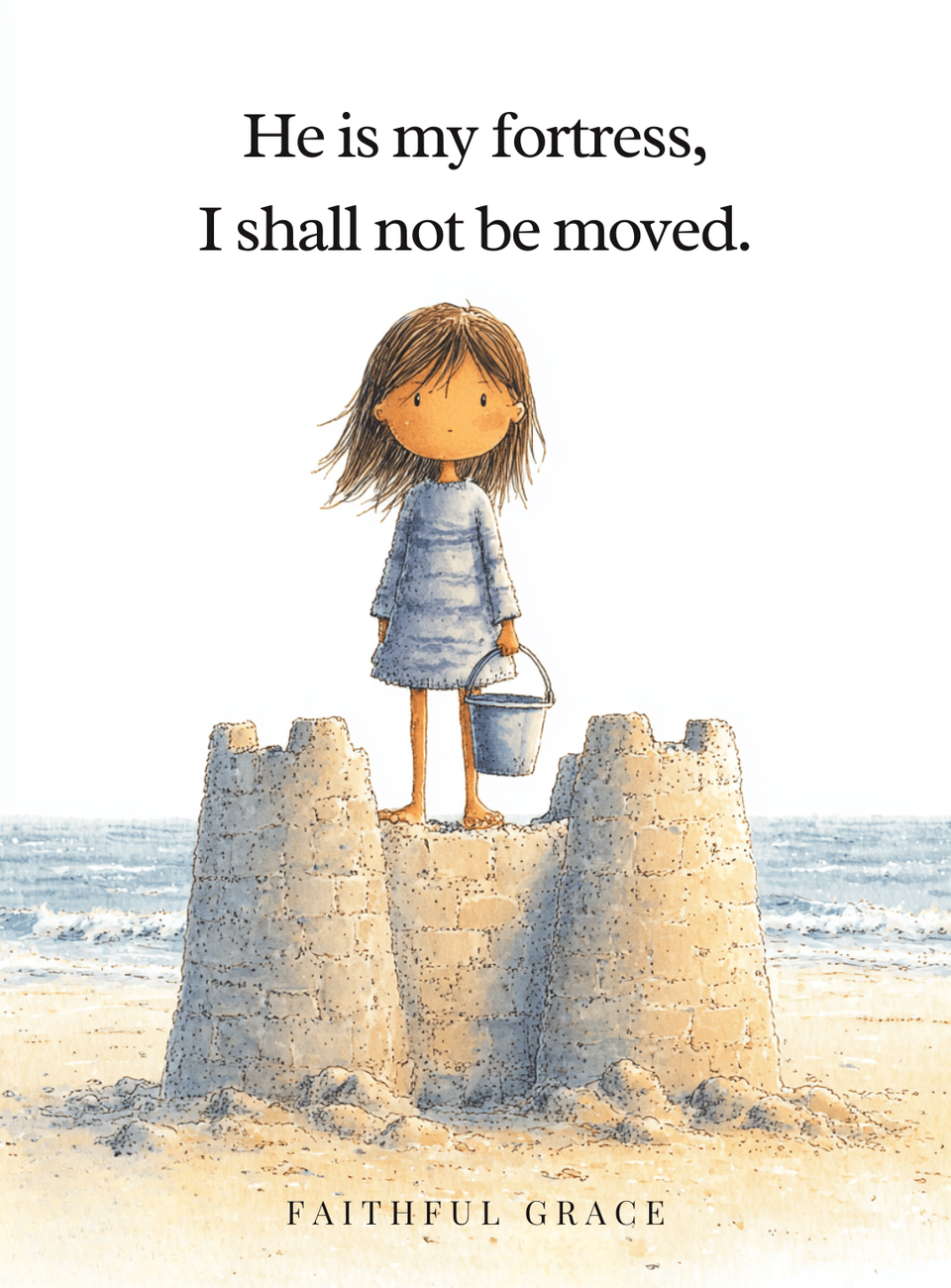 He is my fortress, I shall not be moved