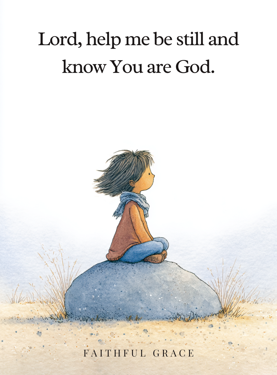 Be still, and know that I am God