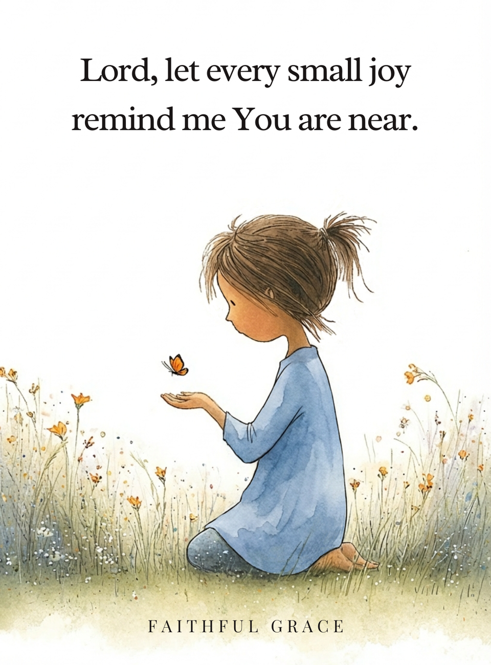 Lord, let every small joy remind me You are near.