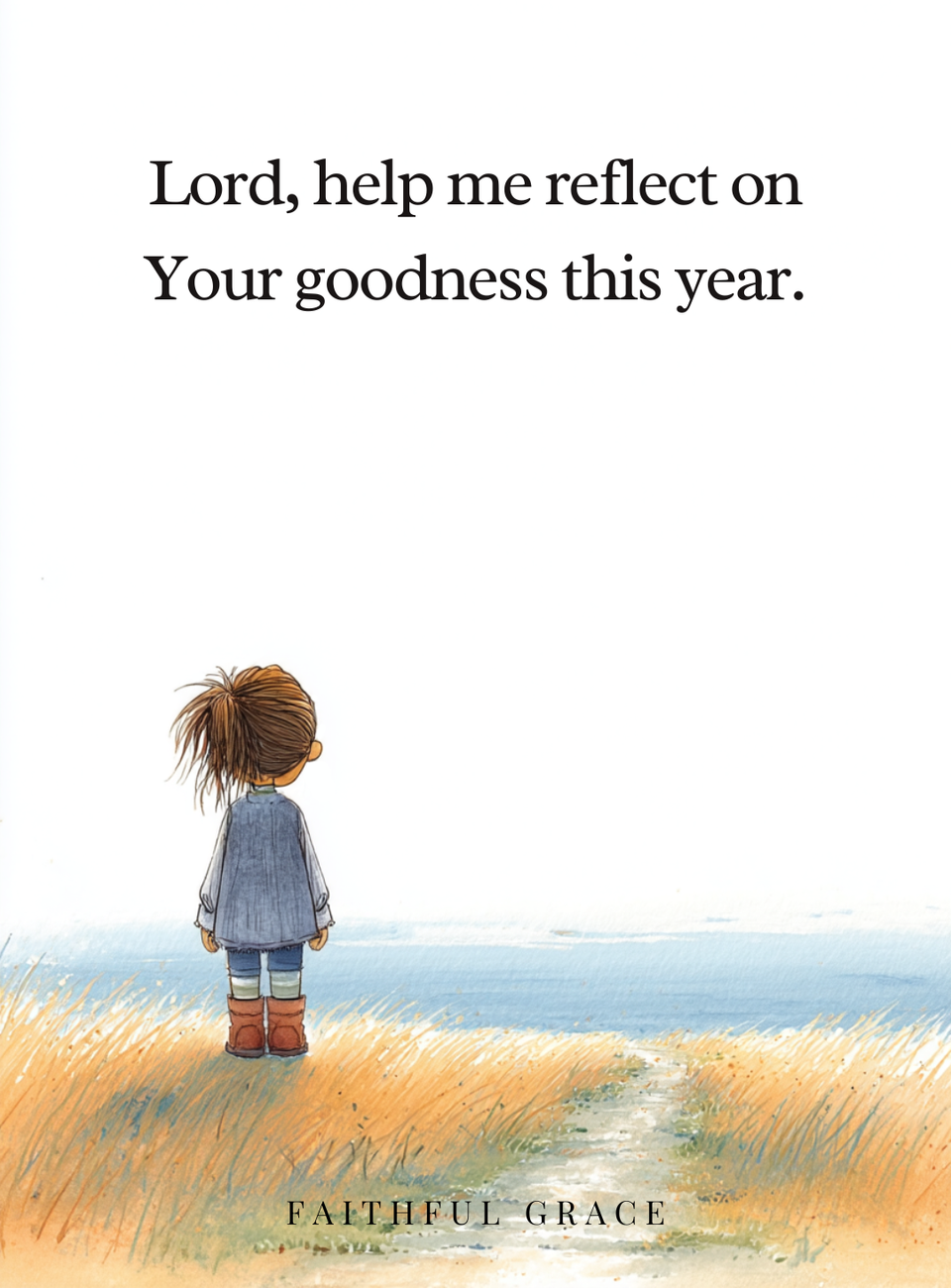 Looking back at God's goodness