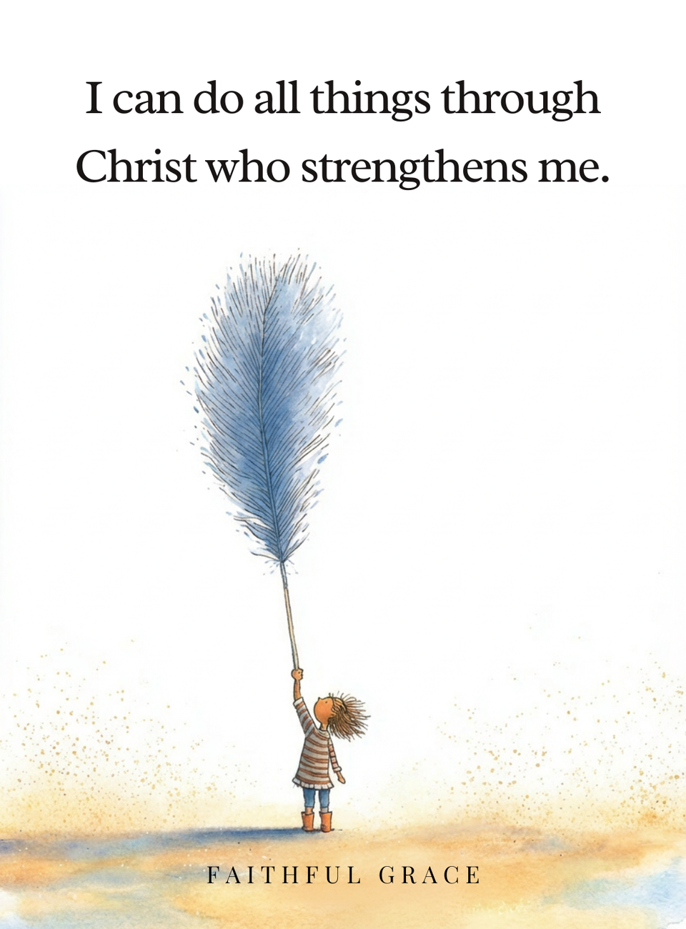 Through Christ who strengthens me