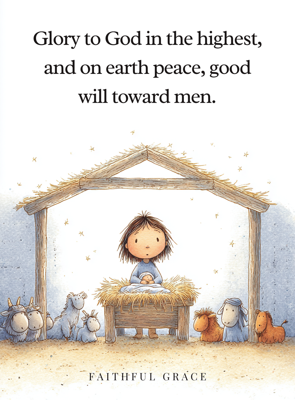 Glory to God in the highest