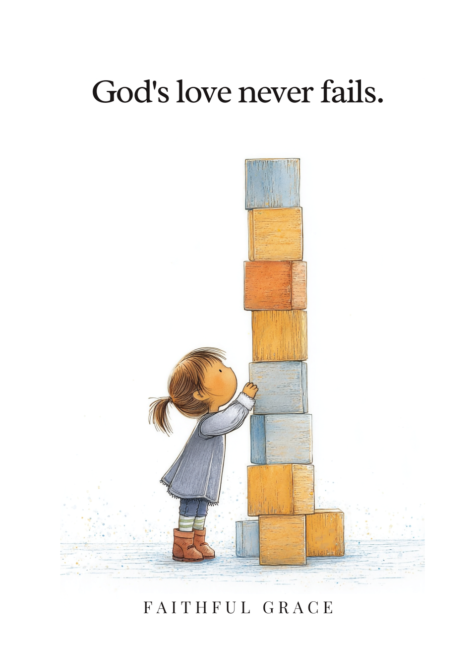 God's love never fails