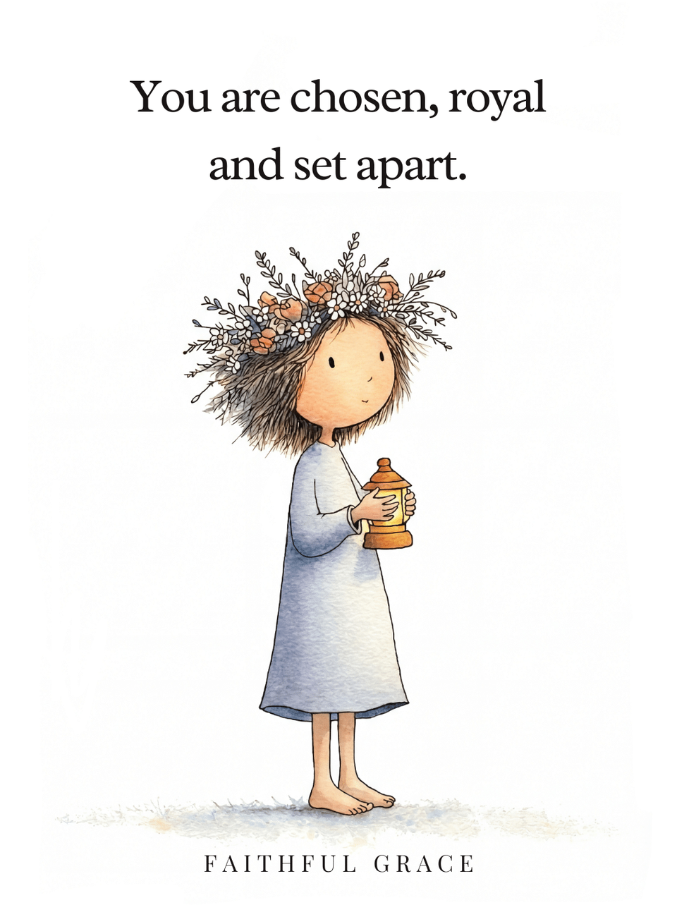 You are chosen, royal and set apart