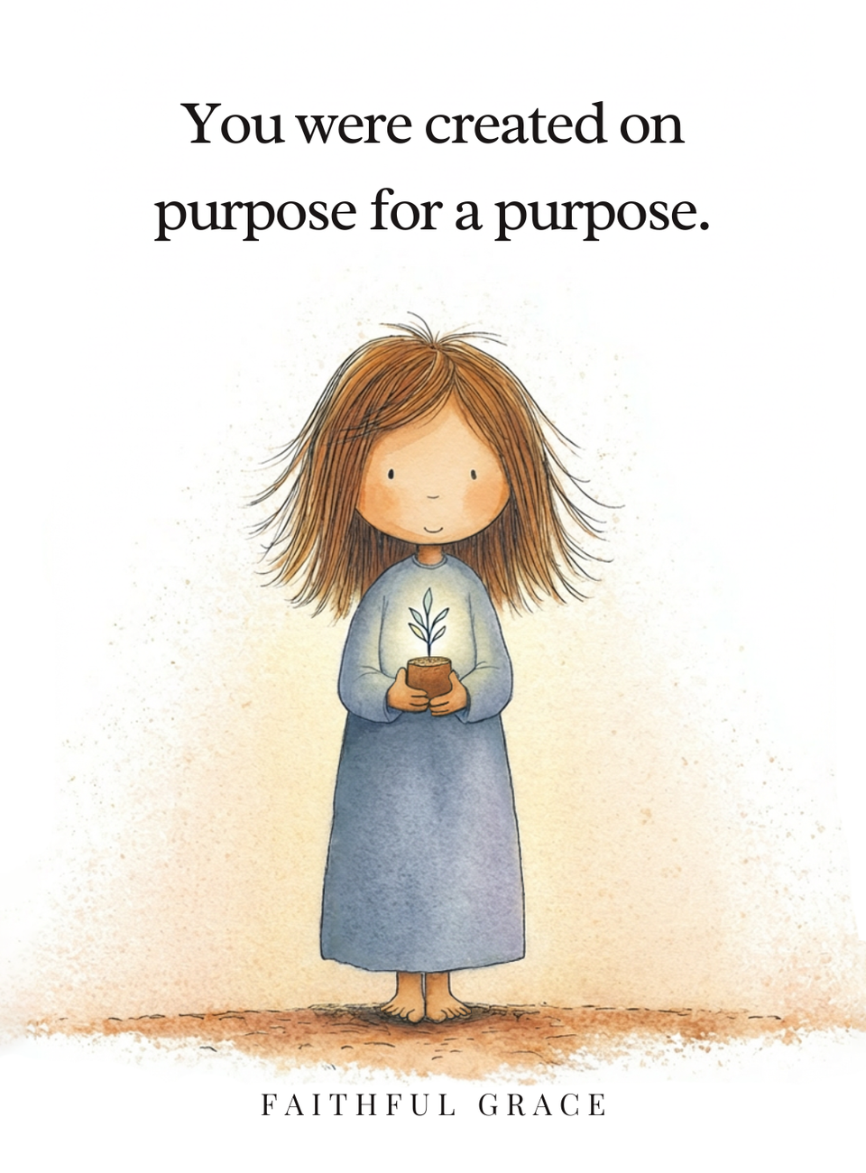 You were created on purpose for a purpose.