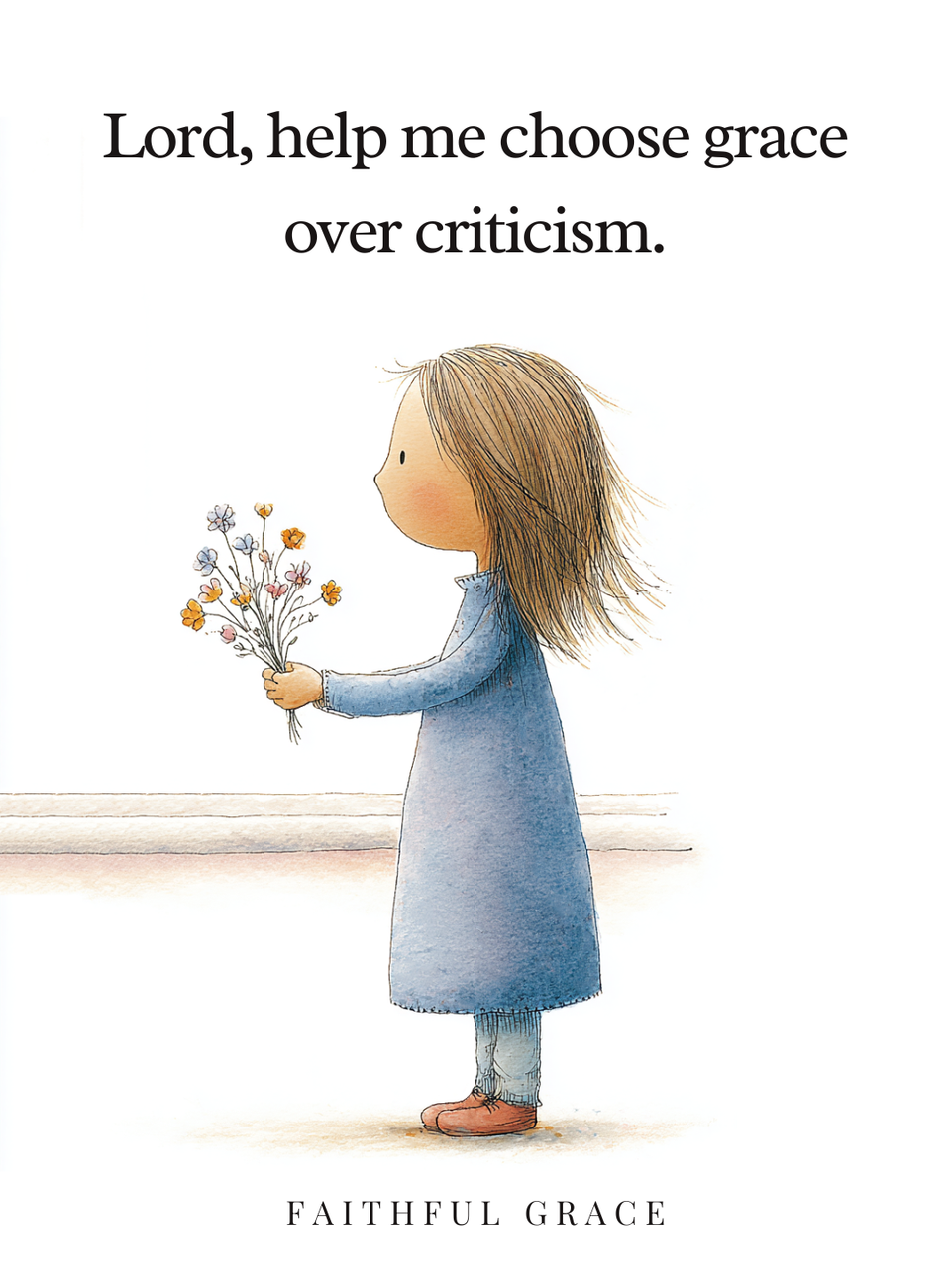 Help me choose grace over criticism