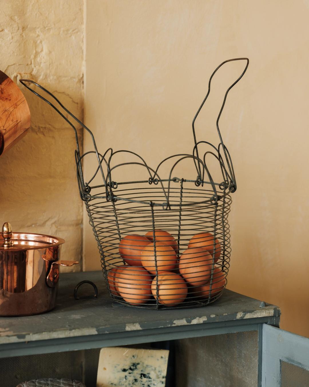 Flower Wire Egg Basket