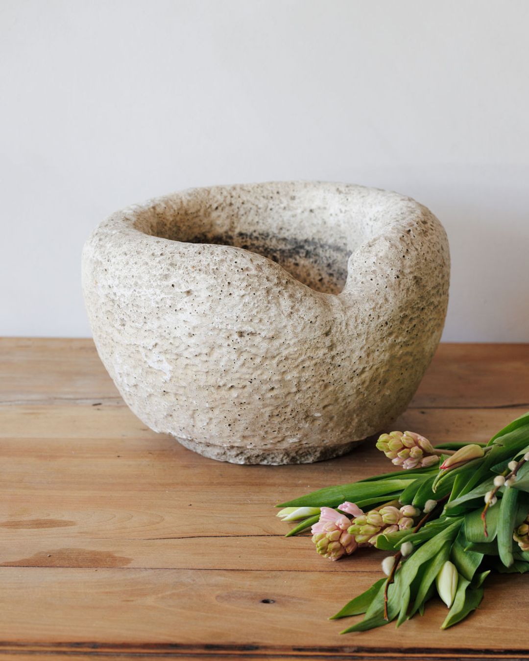 Round Stone Trough