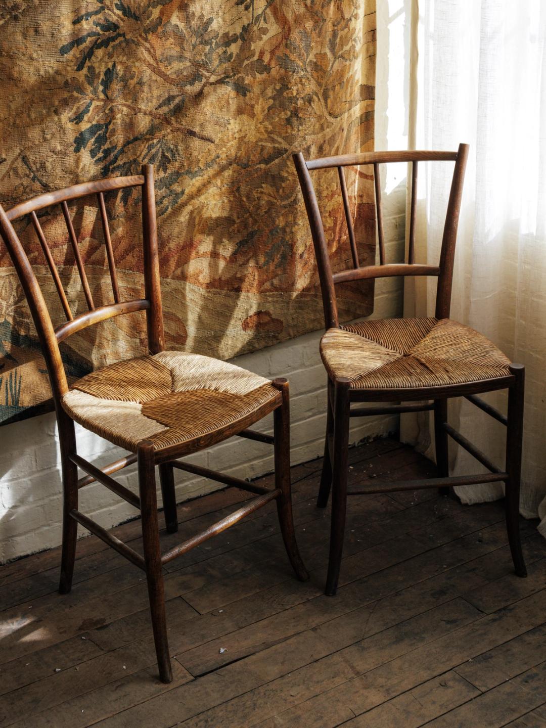 French Rush Chairs (Set of 6)