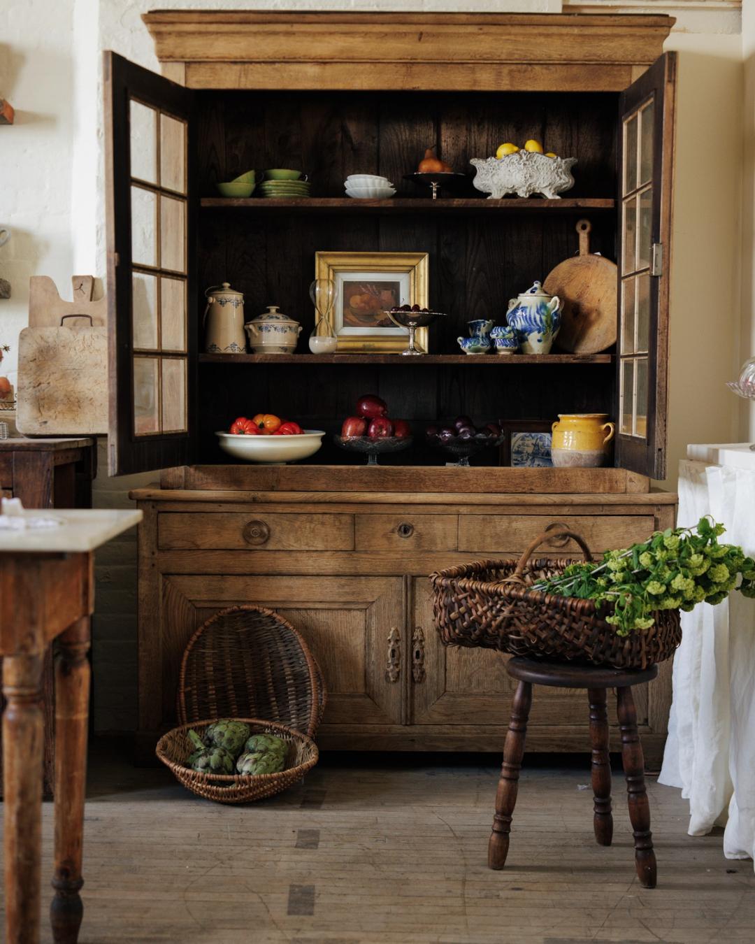 Antique Oak Cupboard