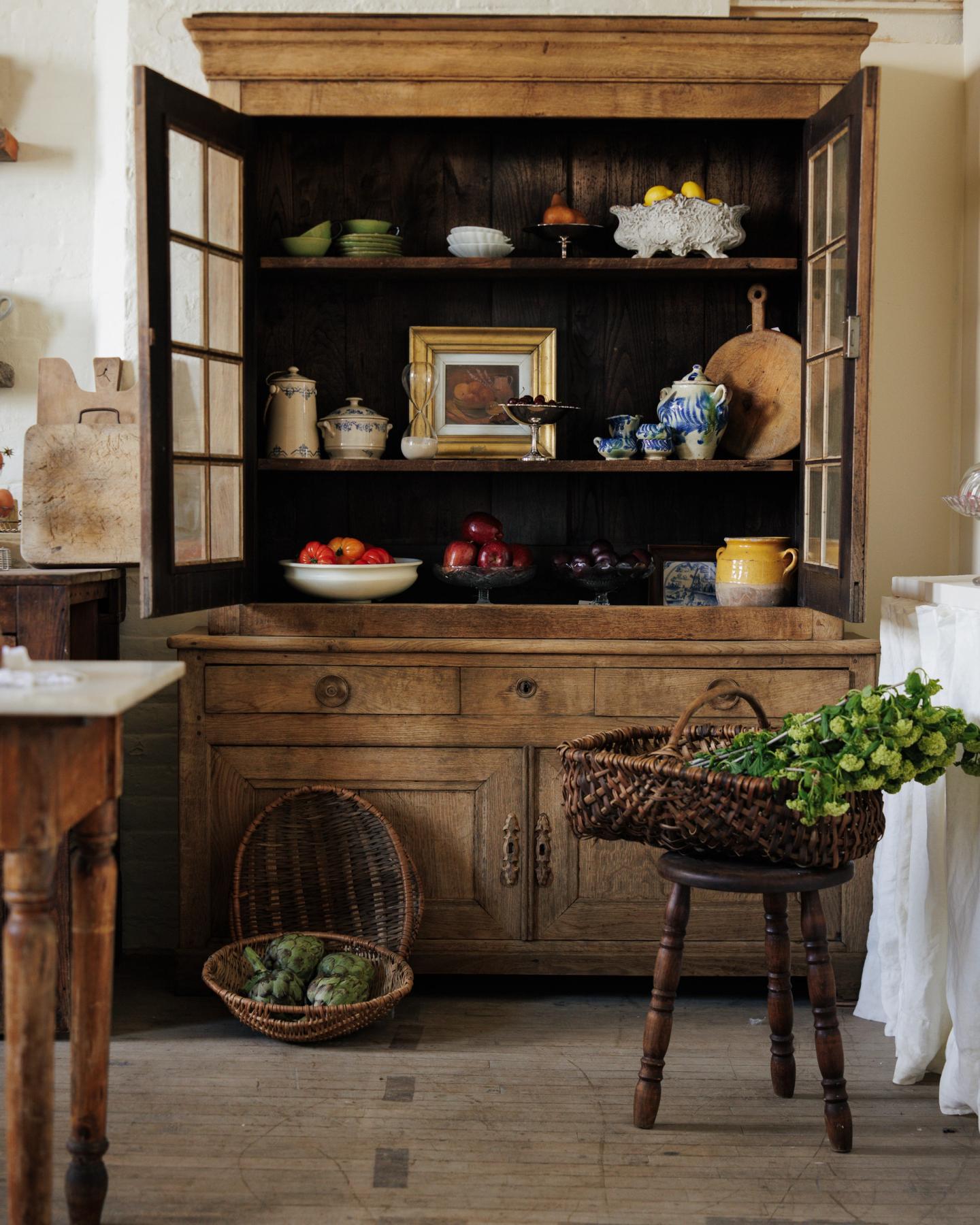 Antique Oak Cupboard