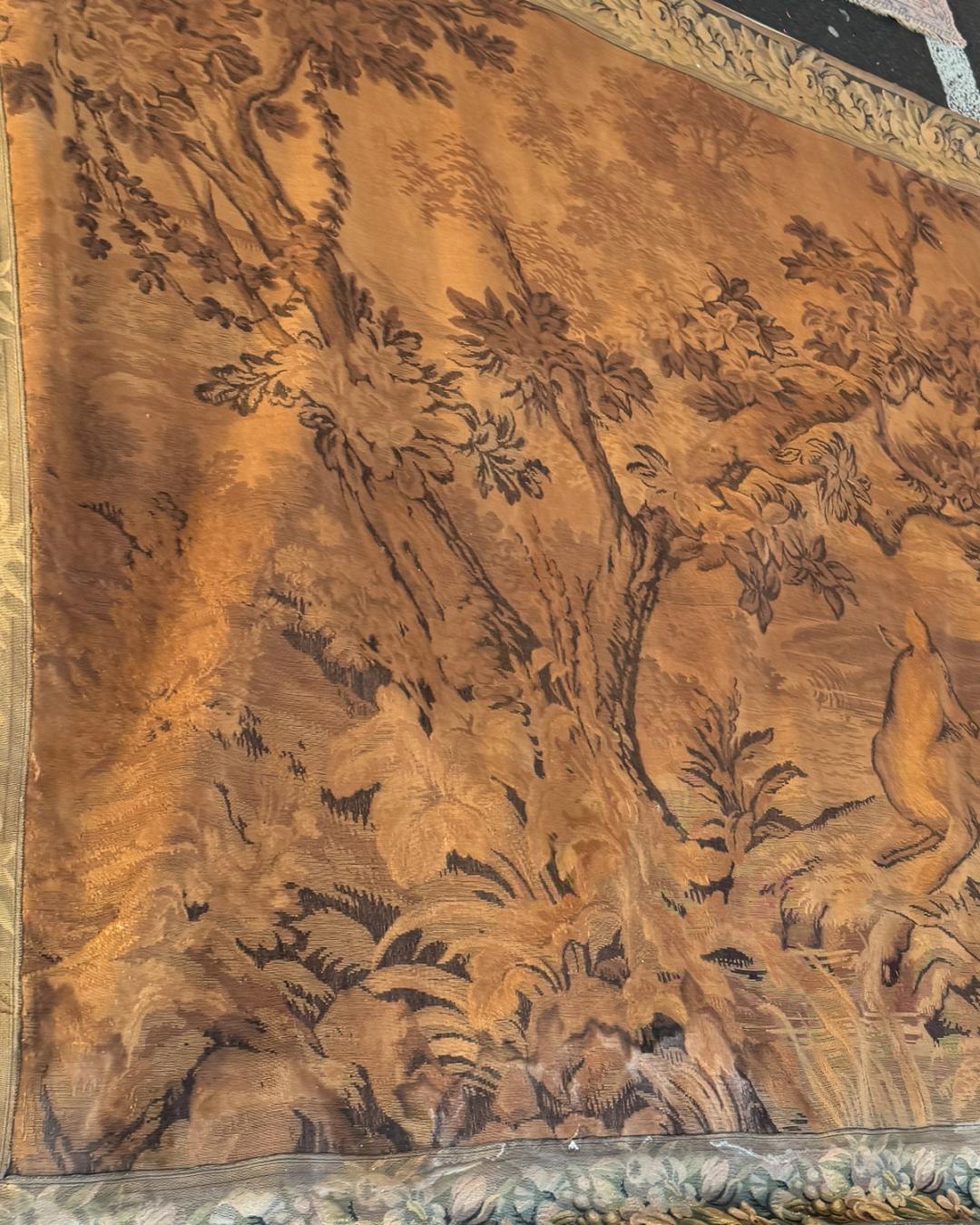 19th Century Forest Tapestry